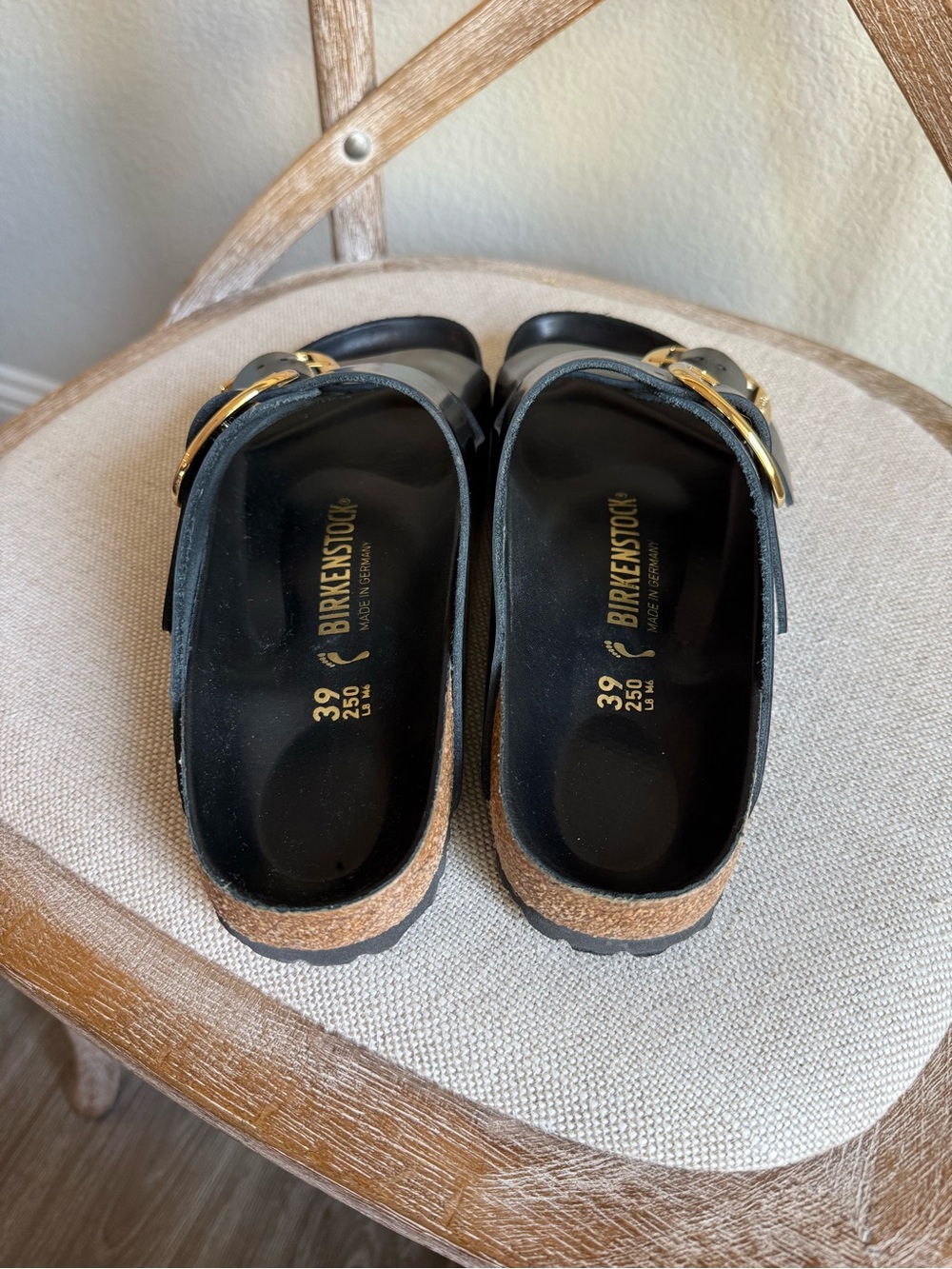 Birkenstock Arizona Big Buckle High Shine Sandals - Picture 3 of 7